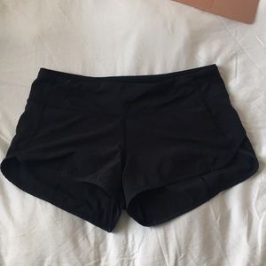 Lululemon speed shorts